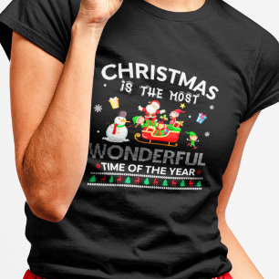 T-shirt Noël est le moment le plus merveilleux de l'année