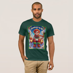 T-shirt Noël est ma vie,