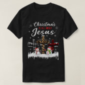T-shirt Noël est tout à propos de Jésus Chrétiens Pajama C (Design devant)