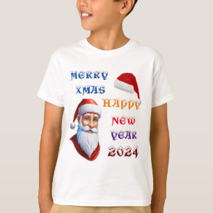 T-shirt Noël et Nouvel An 2024 Tee