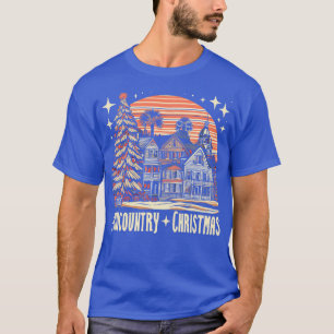 T-shirt Noël étoile Charleston Noël dans le pays inférieur