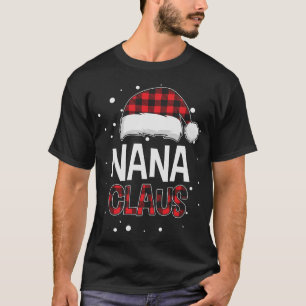 T-shirt Noël familial Nana Claus