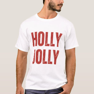 T-shirt Noël familial rétro joyeux et assorti