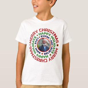 T-shirt Noël Famille Papa Maman Photo Vacances Personnalis