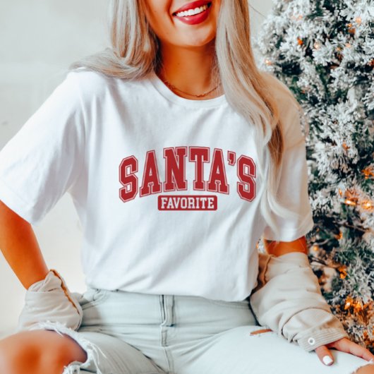 T-shirt Noël favori de père Noël