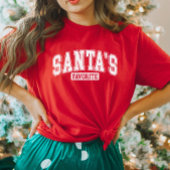 T-shirt Noël favori de père Noël