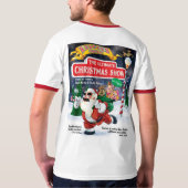 T-shirt Noël final réduit de société de shakespeare (Dos entier)