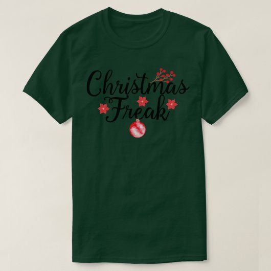 T-shirt Noël Freak (Design devant)
