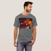 T-shirt Noel futuriste (Devant entier)