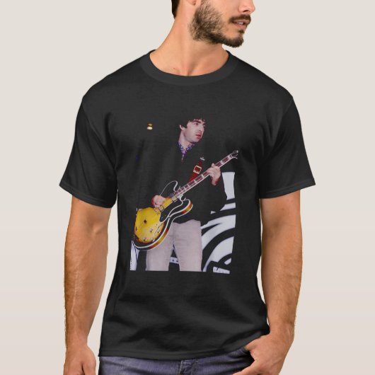 T-shirt Noel Gallagher Oasis Guitarist Live By Andy Willsh (Devant)