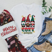 T-shirt Noël Gnomes Cosy