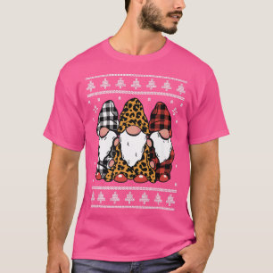 T-shirt Noël Gnomes Ugly XMAS Sweater style Funny
