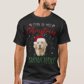T-shirt Noël Golden Retriever Cadeau Pyjama Chien Chien Ch (Devant)