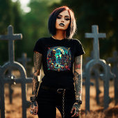 T-shirt Noël gothique