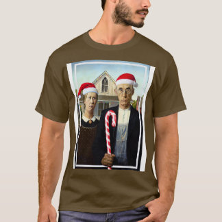 T-shirt Noël gothique américain