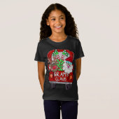 T-Shirt Noël Grams Claus - Reindeer et Père Noël (Devant entier)