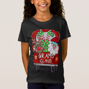 T-Shirt Noël Grams Claus - Reindeer et Père Noël
