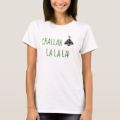 T-shirt Noël Hanoukka Chrismukkah Challah La La La (Devant)