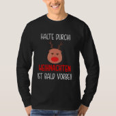 T-shirt Noël Hater Maintenir Pendant Noël Est Bientôt Ov (Devant)