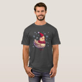 T-shirt noël hen drôle (Devant entier)