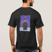 T-shirt Noël Hippopotame (Dos)