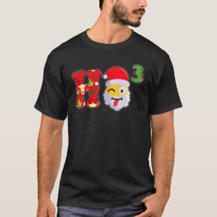 T-shirt Noël Ho3 Oeuf Santa Hat Fête Noël Pajama