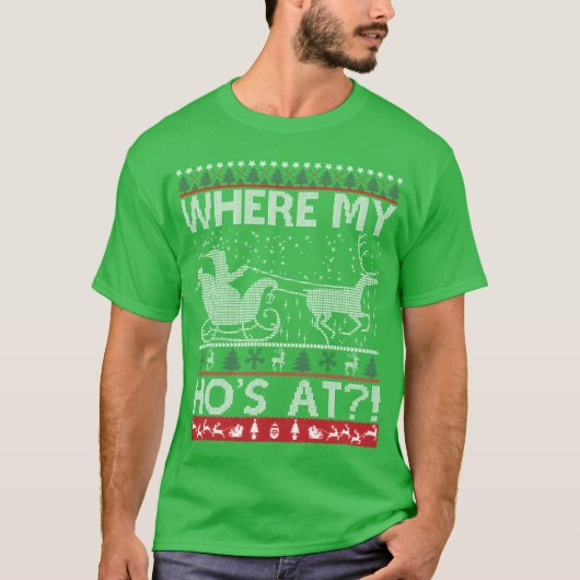 T-shirt Noël horrible (Devant)