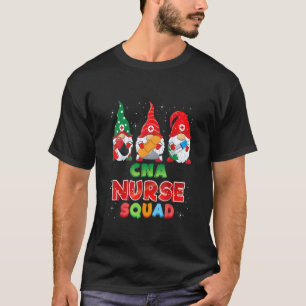 T-shirt Noël Infirmière CNA équipe Gnome de Noël