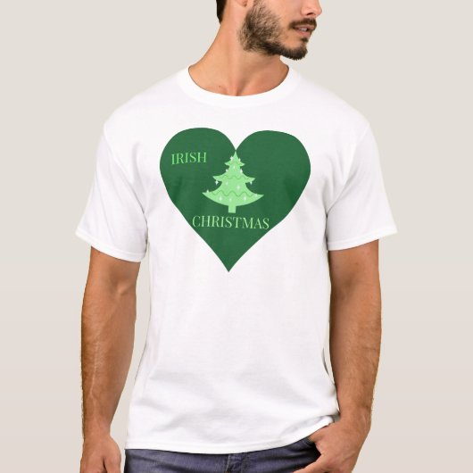 T-shirt Noël irlandais (Devant)