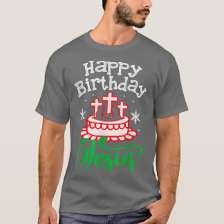 T-shirt Noël Joyeux Anniversaire Jésus Pajama Partie de va