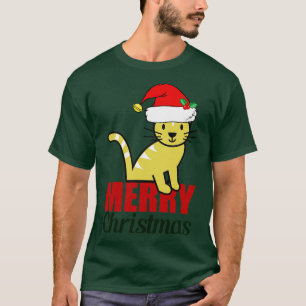 T-shirt Noël Joyeux Noël Chat Kitty