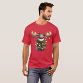 T-shirt Noël Joyeux Noël Pour Cadeau Noël Oie (Devant entier)