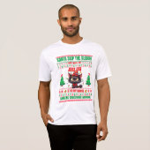 T-shirt Noël Joyeux Noël Pour Chat cadeau de Noël (Devant entier)