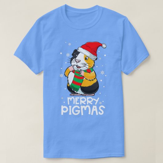 T-shirt Noël Joyeux Pigmas Drôle Noël Pajama Cadeaux pour (Design devant)