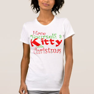 T-shirt Noël Kitty