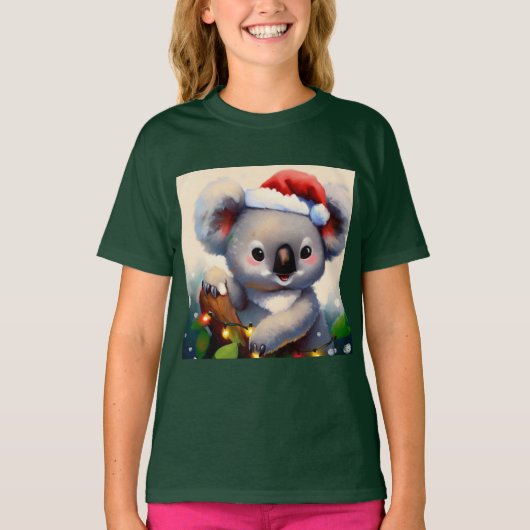 T-shirt Noël Koala 2 (Devant)