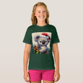 T-shirt Noël Koala 2 (Devant entier)