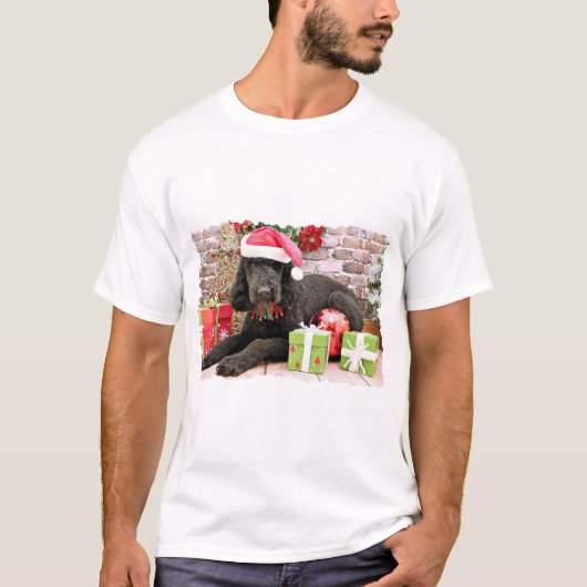 T-shirt Noël - LabraDoodle - Miller (Devant)