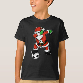 T-shirt Noël laid T-shir de danse de limande du football
