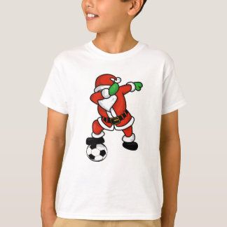 T-shirt Noël laid T-shir de danse de limande du football