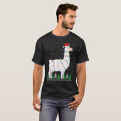 T-shirt Noël Llama (Devant entier)