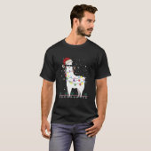 T-shirt Noël Llama (Devant entier)