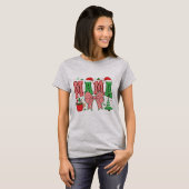 T-shirt Noël Maman - Vacances (Devant entier)