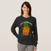 T-shirt Noël Mele Kalikimaka Ananas Lover Hawaii X (Devant entier)