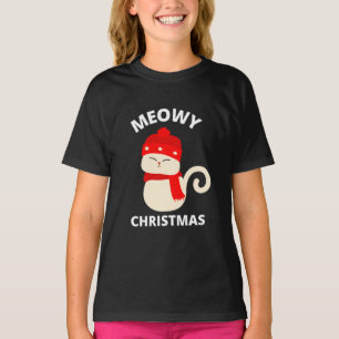 T-shirt Noël Meowy