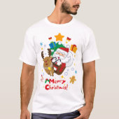 T-shirt Noël mignon (Devant)