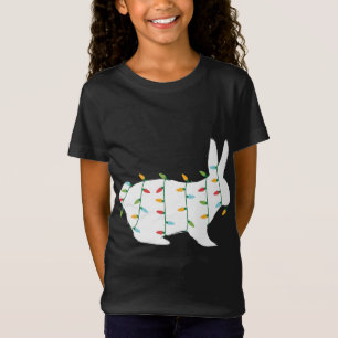 T-Shirt Noël mignon pour les lumières de Noël Amoureux des