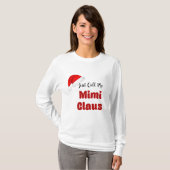 T-shirt Noël MiMi Claus (Devant entier)