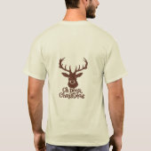 T-shirt Noël minimaliste (Dos)