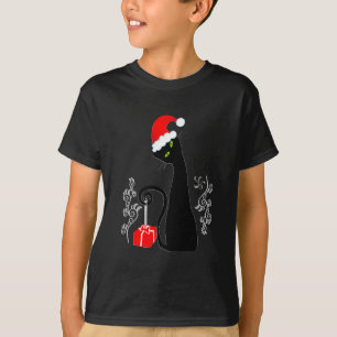 T-shirt Noël moderne Kitty